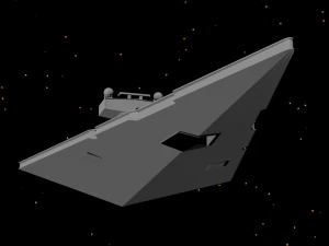 star wars - star destroyer 3D Model
