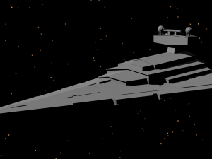 star wars - star destroyer 3D Модель