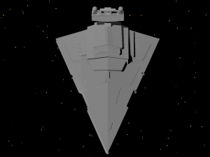 star wars - star destroyer 3D Модель