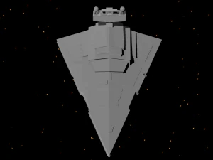 star wars - star destroyer 3D Model