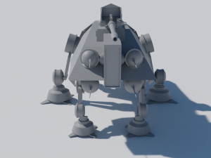 star wars - atte walker 3D Модель