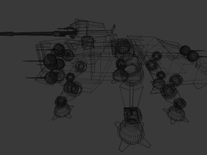 star wars - atte walker 3D Модель