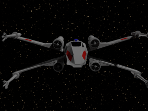 star wars - x wing 3Dモデル