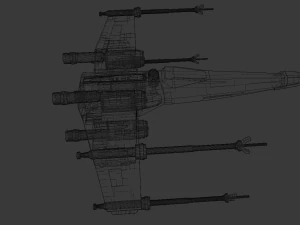 star wars - x wing 3D Model