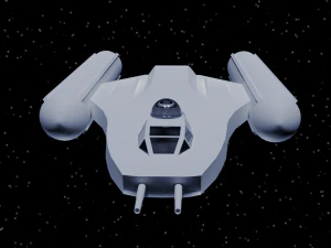 Guerra nas Estrelas - seu ca&ccedil;a estelar Modelo 3D
