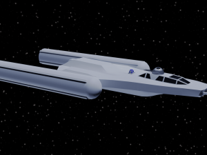 star wars - y wing starfighter Modello 3D