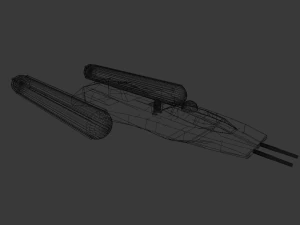 Guerra nas Estrelas - seu ca&ccedil;a estelar Modelo 3D