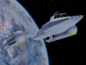 star wars - y-wing rebel bomber 3Dモデル