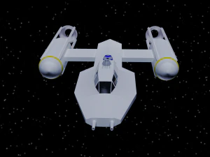 star wars - y-wing rebel bomber 3D Model