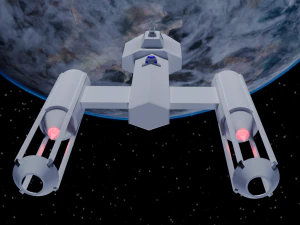 star wars - y-wing rebel bomber 3D Model