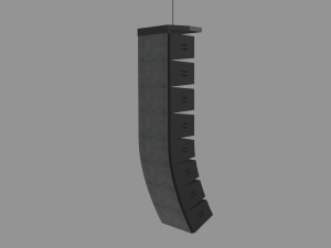 concert speaker 3Dモデル