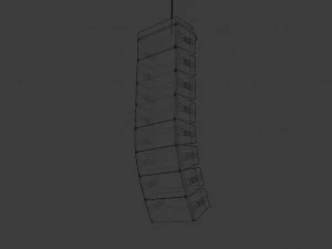 concert speaker 3D Model