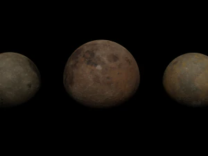 pacote lunar 1 - luas est&eacute;reis Modelo 3D