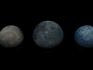 moon pack 2 - ice moons 3D 모델