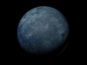 moon pack 2 - ice moons 3D Model