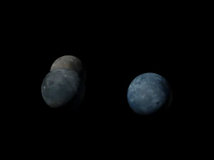 moon pack 2 - ice moons 3D Model