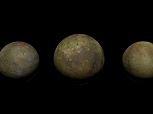 moon pack 3 - desert moons 3D 모델