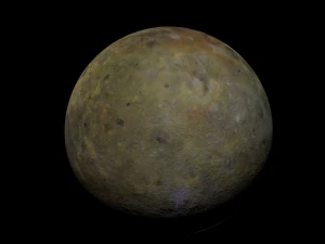 moon pack 3 - desert moons 3D Model