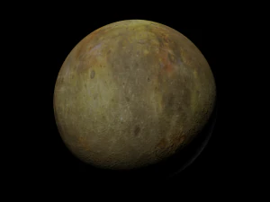 moon pack 3 - desert moons 3D Model