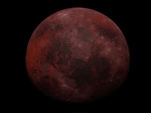 moon pack 4 - lava moons 3D Model