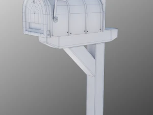 cassetta postale Modello 3D