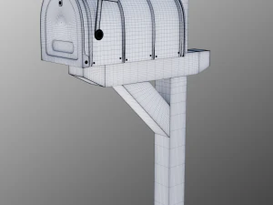 cassetta postale Modello 3D