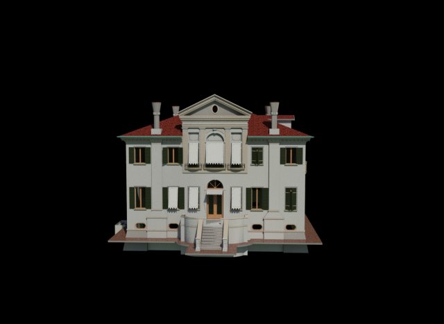 house villa venice Modèle 3D .c4d .max .obj .3ds .fbx .stl .blend 