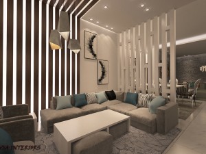 living dinning room 3D Модель
