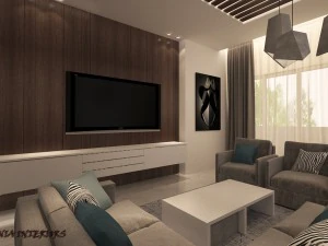 living dinning room 3D Model