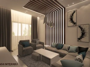 living dinning room 3D Model