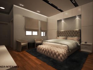 contemp master bedroom 3D Модель