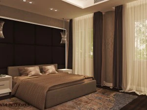 chambre contemporaine Modèle 3D