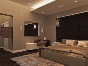 contemp bedroom 3D 모델