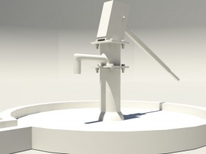 bore hole 3D 모델