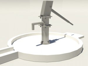 bore hole 3D 모델