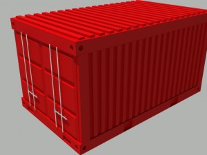 shipping container 3D Model