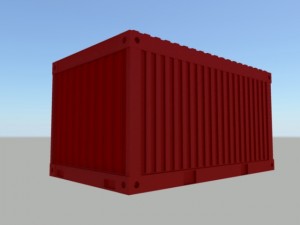 shipping container 3D Model