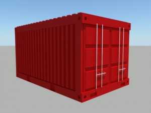 shipping container 3D Model