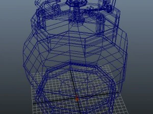 cooking gas cylinder 3D Model