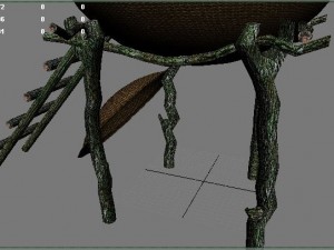 african traditional granary 3Dモデル