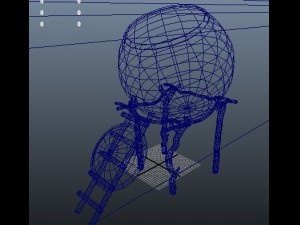 african traditional granary 3Dモデル
