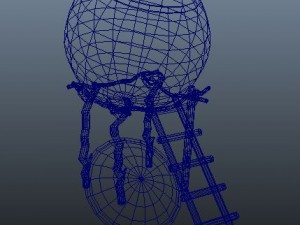 african traditional granary 3Dモデル