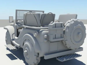 jeep car 3D Model