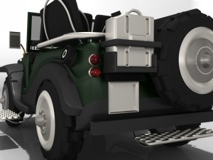 jeep car Modelo 3D