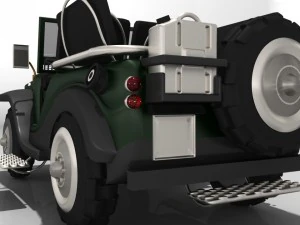 jeep car 3D Model