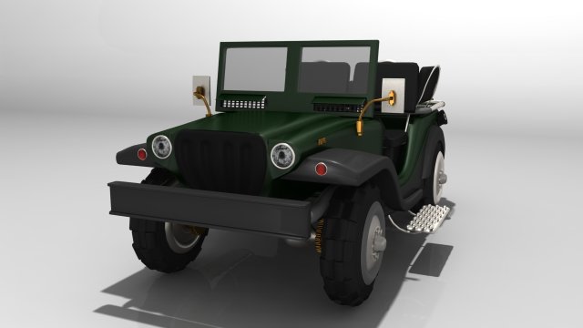 jeep car Modelo 3D .c4d .max .obj .3ds .fbx .stl .blend 