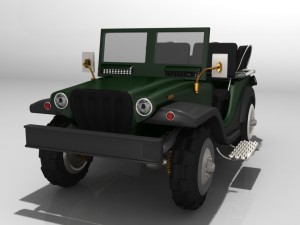 jeep car 3D Model