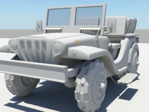 jeep car Modelo 3D