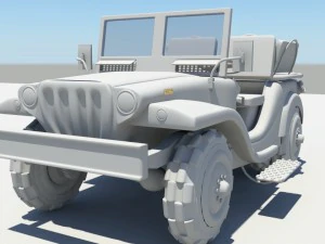 jeep car 3D Model