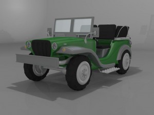 jeep car Modelo 3D